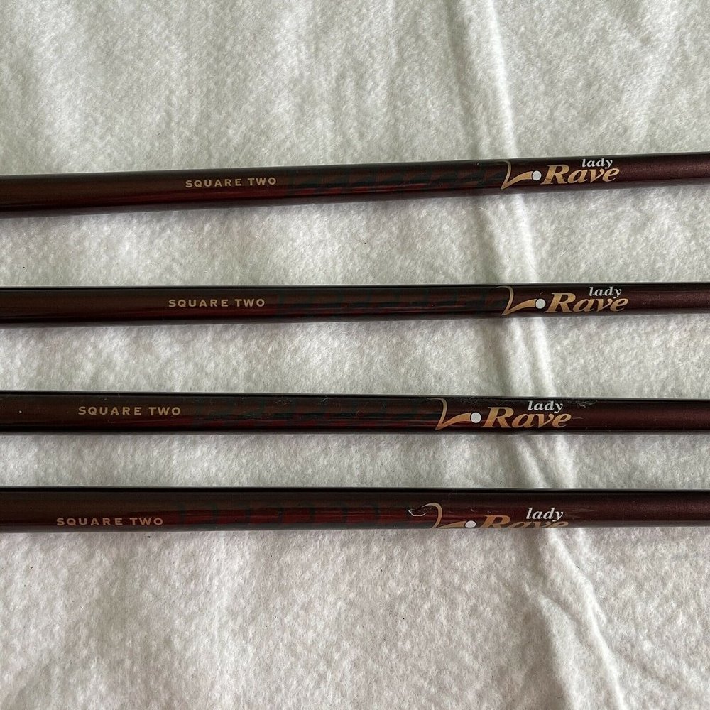 Square Two Lady Rave Oversize Mid Profile Stainless Driver Set 1 3 5 7 RH Ladies - Picture 11 of 12